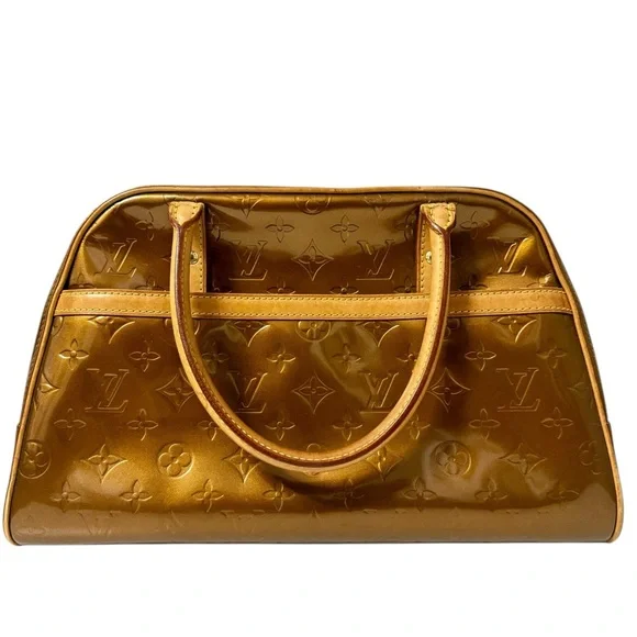 Louis Vuitton Tompkins Square Monogram Vernis Satchel Bag and Wallet Authentic - Picture 3 of 16